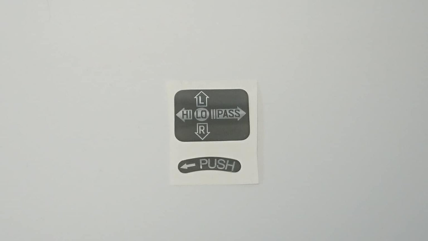 Subaru Pass Turn Signal Indicator and Ignition Lock Push LHD