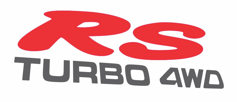 G1S1 Legacy RS TURBO 4WD Quarter Panel Decals - Pair