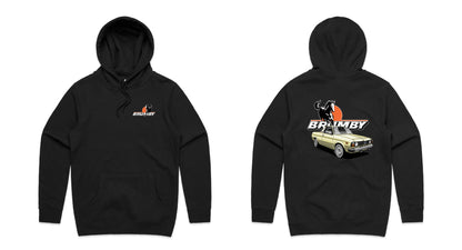 1st Gen Brumby Hoodie Front and Back