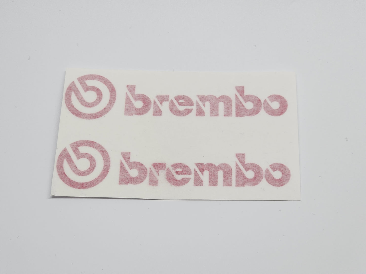 Brembo Caliper Decals - Front - Pink