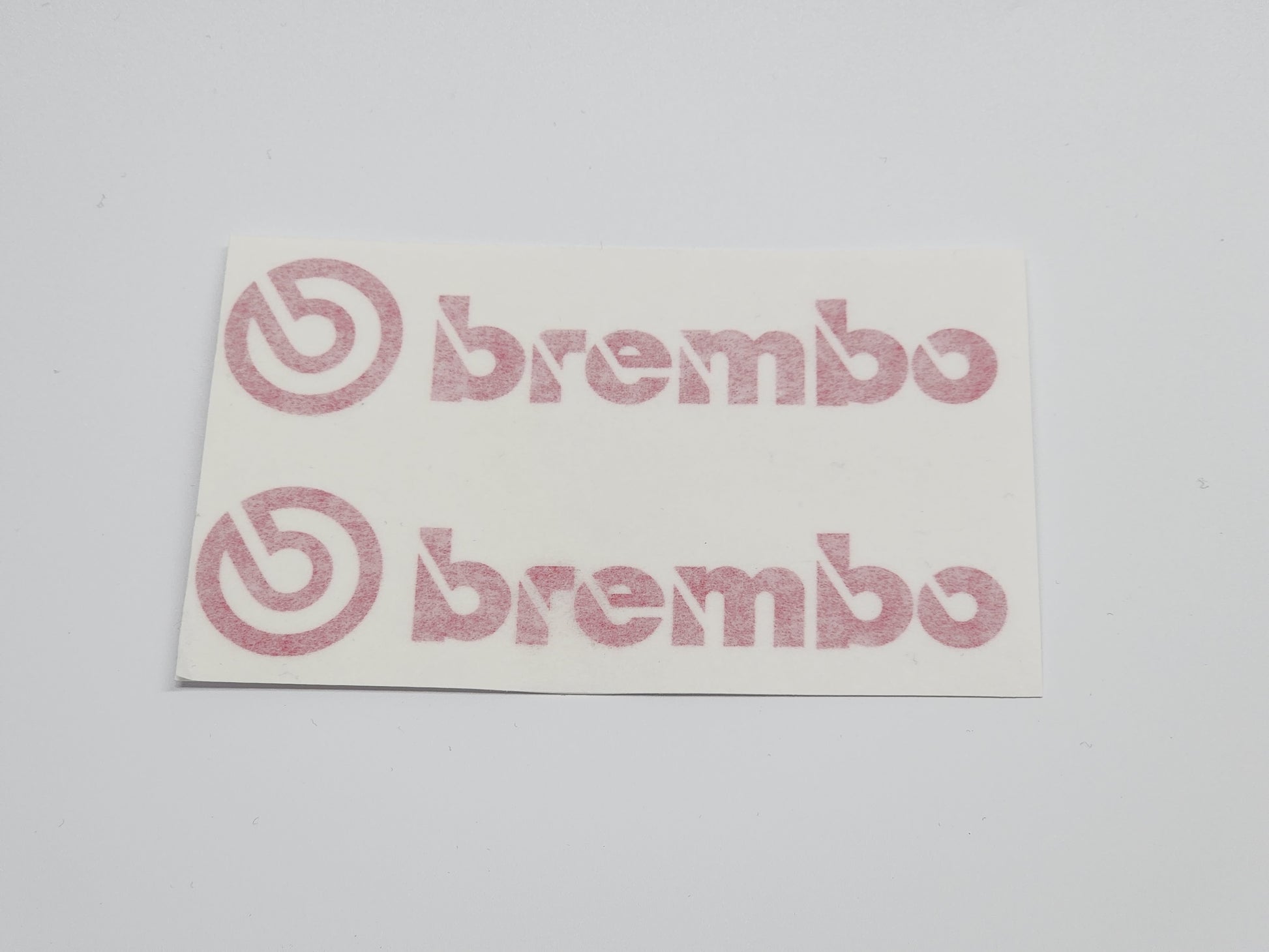 Brembo Caliper Decals - Front - Pink