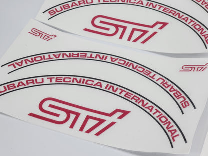 RS Zero Wheel Stickers