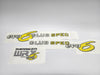 Impreza WRX Club Spec Evo 6 Sticker Set