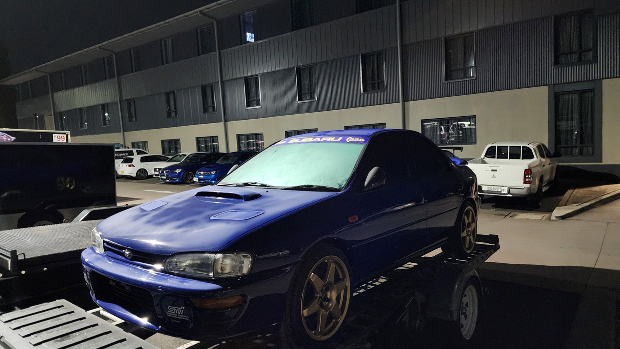 555 Banner installed on a GC8 Type RA