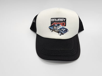 Brumby Cutaway Cap White Face Foam Trucker