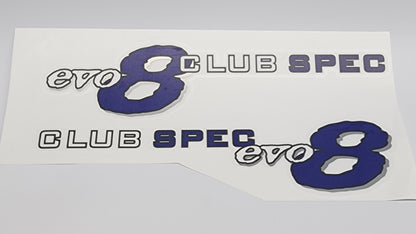 Club Spec Evo 8 WRX Side Pair