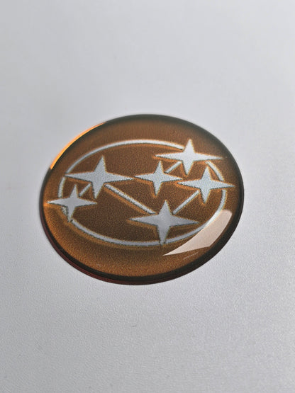 Subaru Brumby Brat Badge Wheel Center Cap