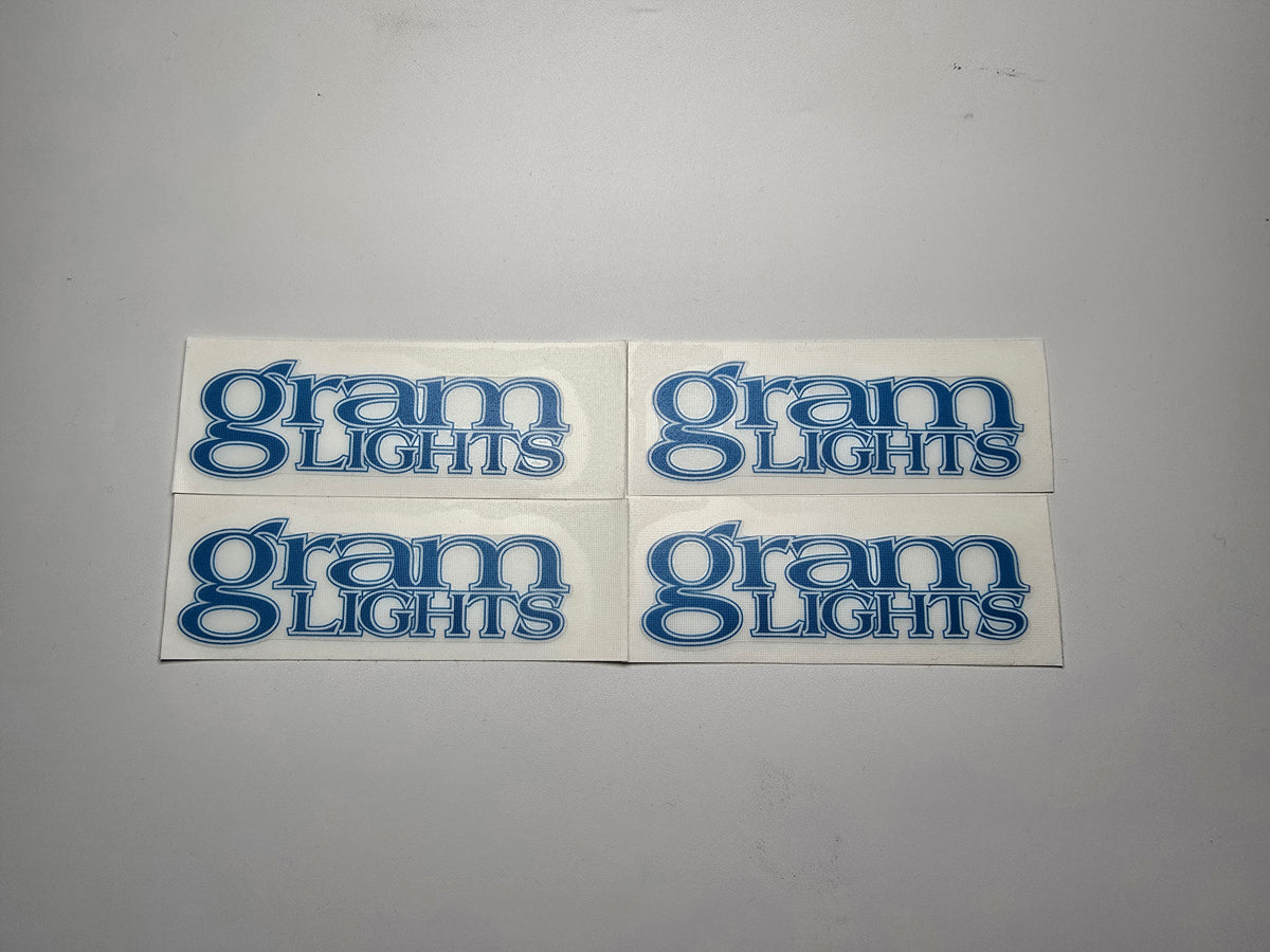 Gram Light Sticker Set of 4x Gram Lights Spoke Stickers – Boxer Beauty