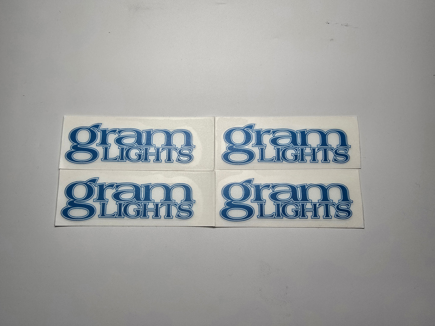 Set of 4x Gram Lights Spoke Stickers