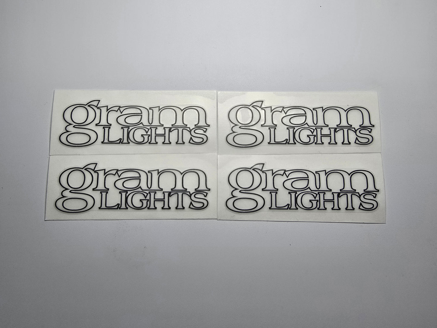 Set of 4x Gram Lights Spoke Stickers