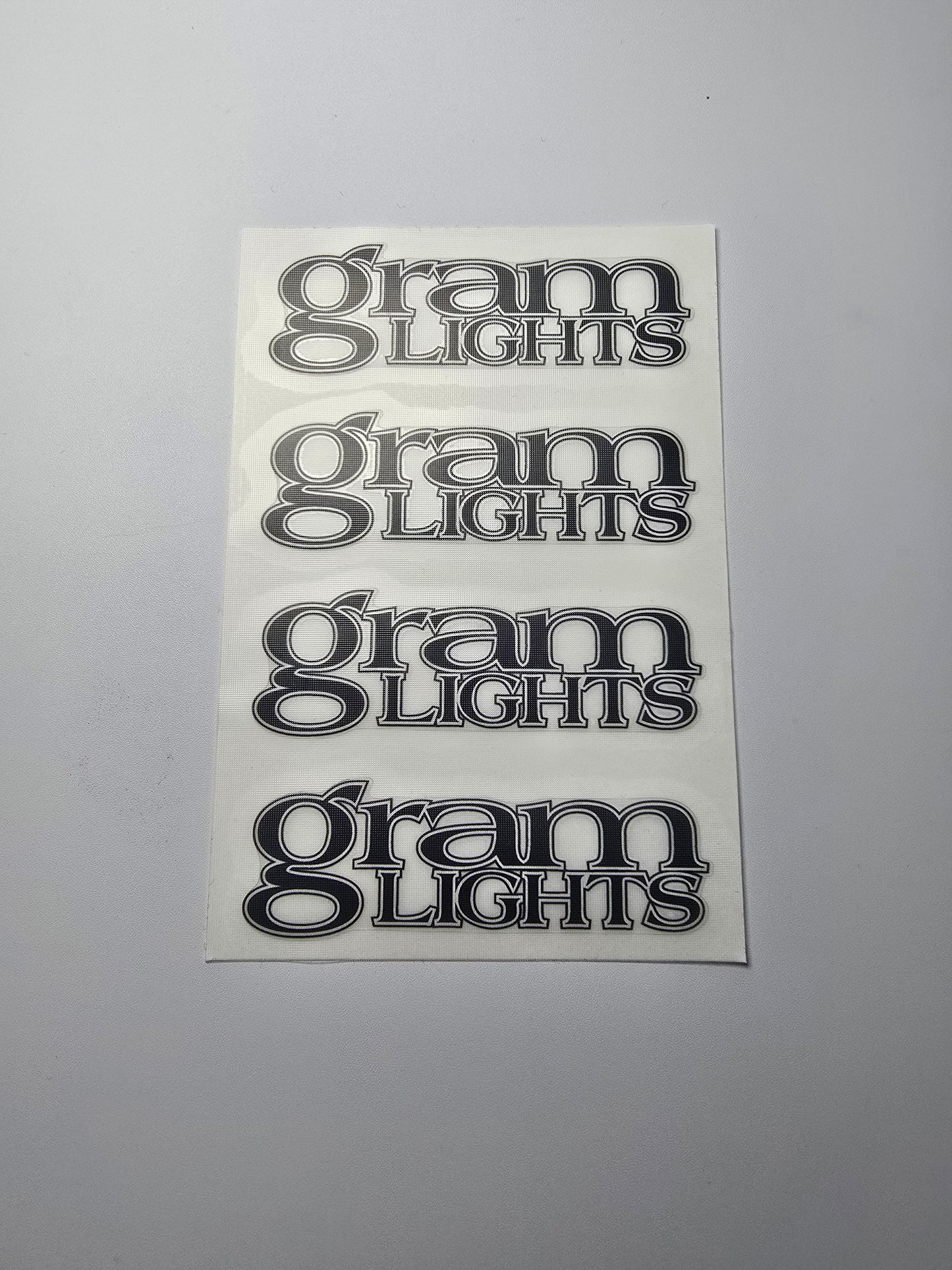 Set of 4x Gram Lights Spoke Stickers