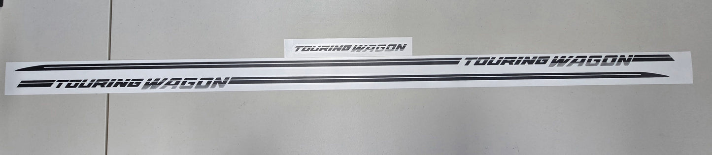 Subaru Leone L Series Touring Wagon Side Sticker Set + Tailgate