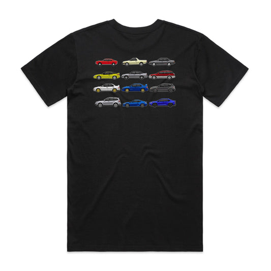 Subaru 50th Anniversary Heritage Line-up Style A - Back