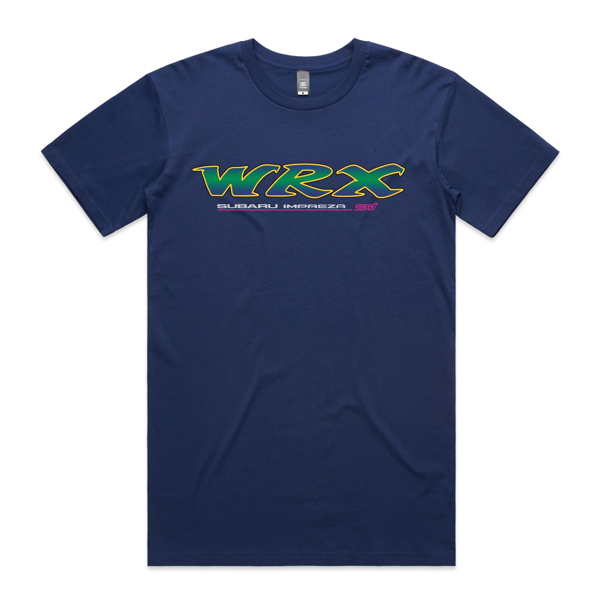 WRX Type RA STI Hero Logo Cobalt Blue T-Shirt Front