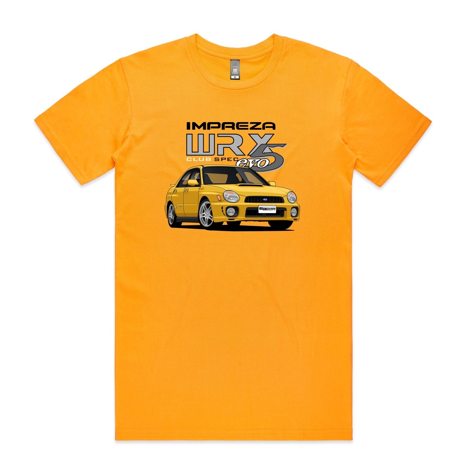 WRX Club Spec 5 Gold T-Shirt