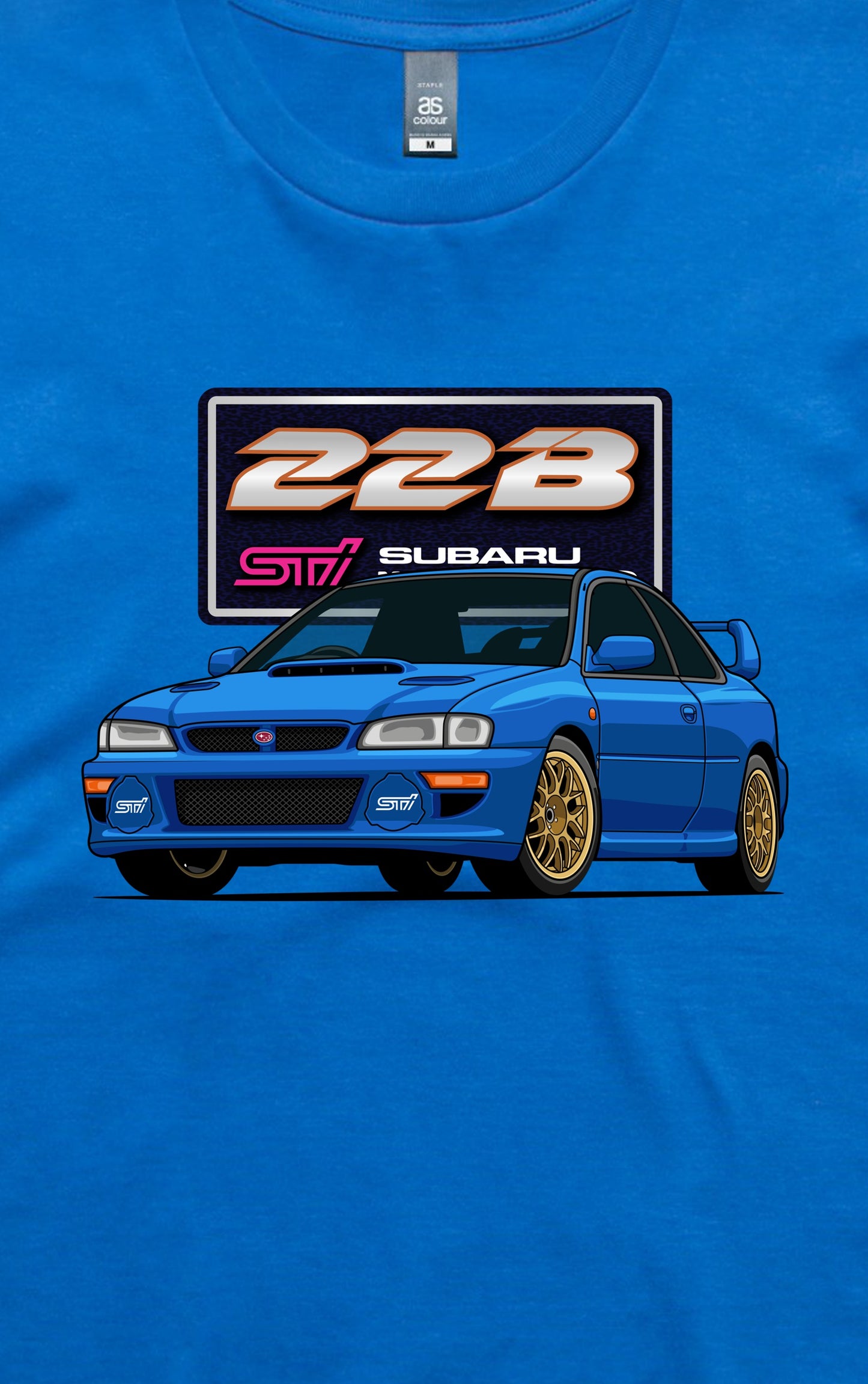 22B Front with Badge - Short Sleeve T-Shirt