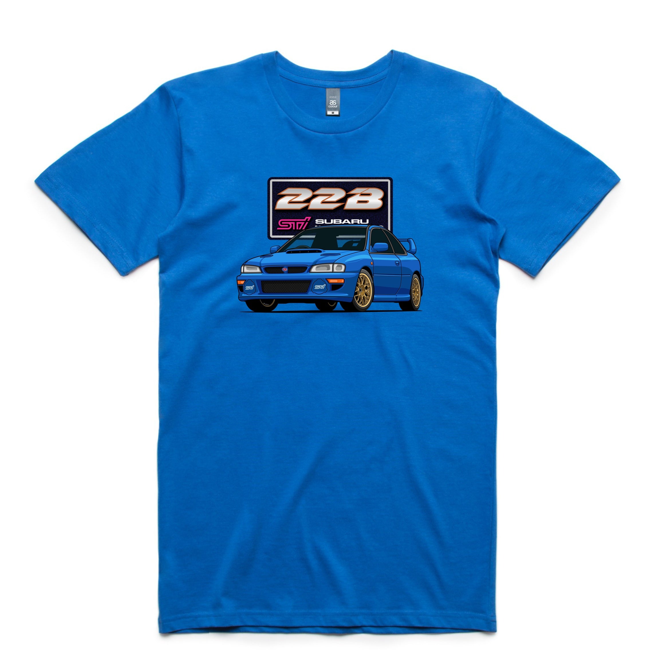 22B Front with Badge - Short Sleeve T-Shirt