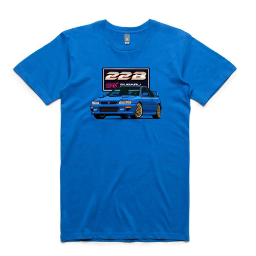 22B Front with Badge - Short Sleeve T-Shirt - SubiNats23 Item 10