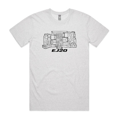 EJ20 Blueprint - Short Sleeve T-Shirt