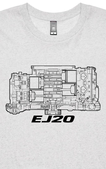 EJ20 Blueprint - Short Sleeve T-Shirt