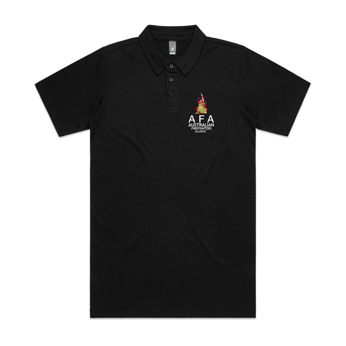 AFA Members AS Colour Chad Polo Shirt Front