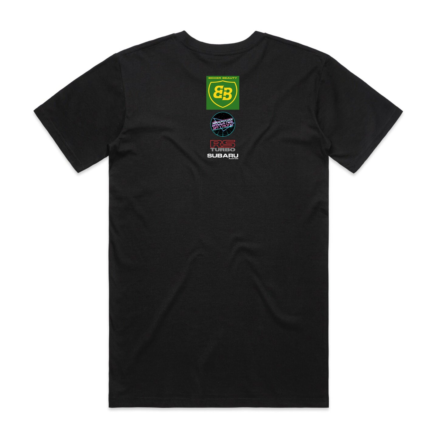 BB BP STI RS Wagon for Motorkhana Support Shirt Back