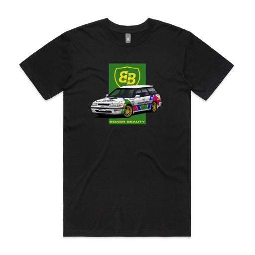 BB BP STI RS Wagon for Motorkhana Support Shirt Front