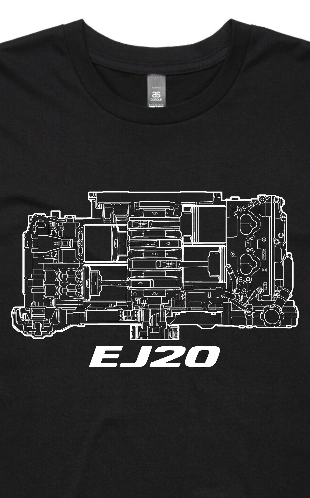 EJ20 Blueprint - Short Sleeve T-Shirt