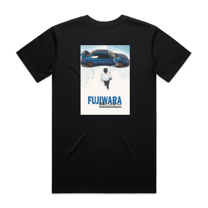 Bunta Fujiwara - T-Shirt Back Print Design - Option B