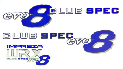 Impreza WRX Club Spec Evo 8 Set
