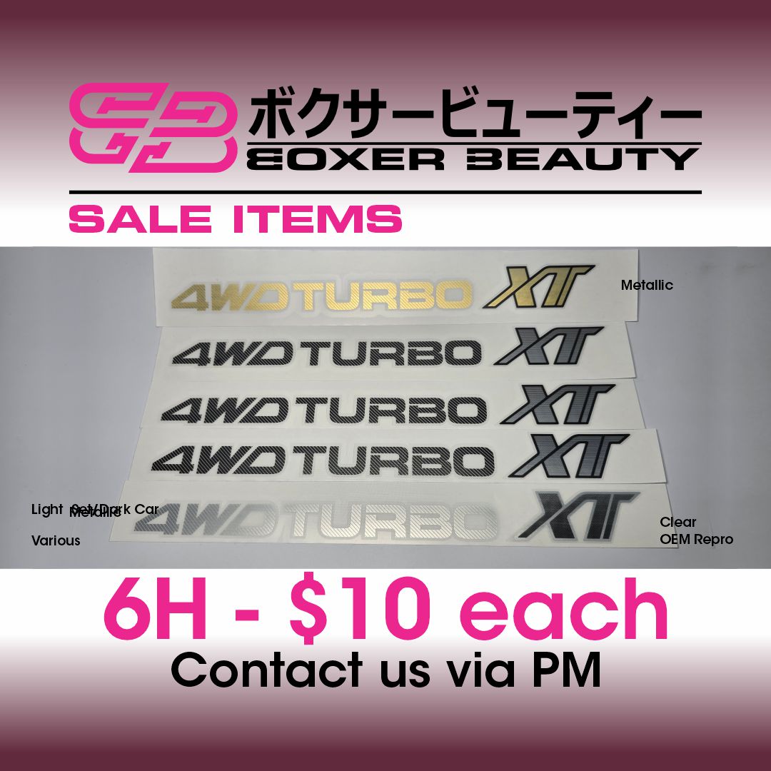 XT Stickers Blow Out Sale