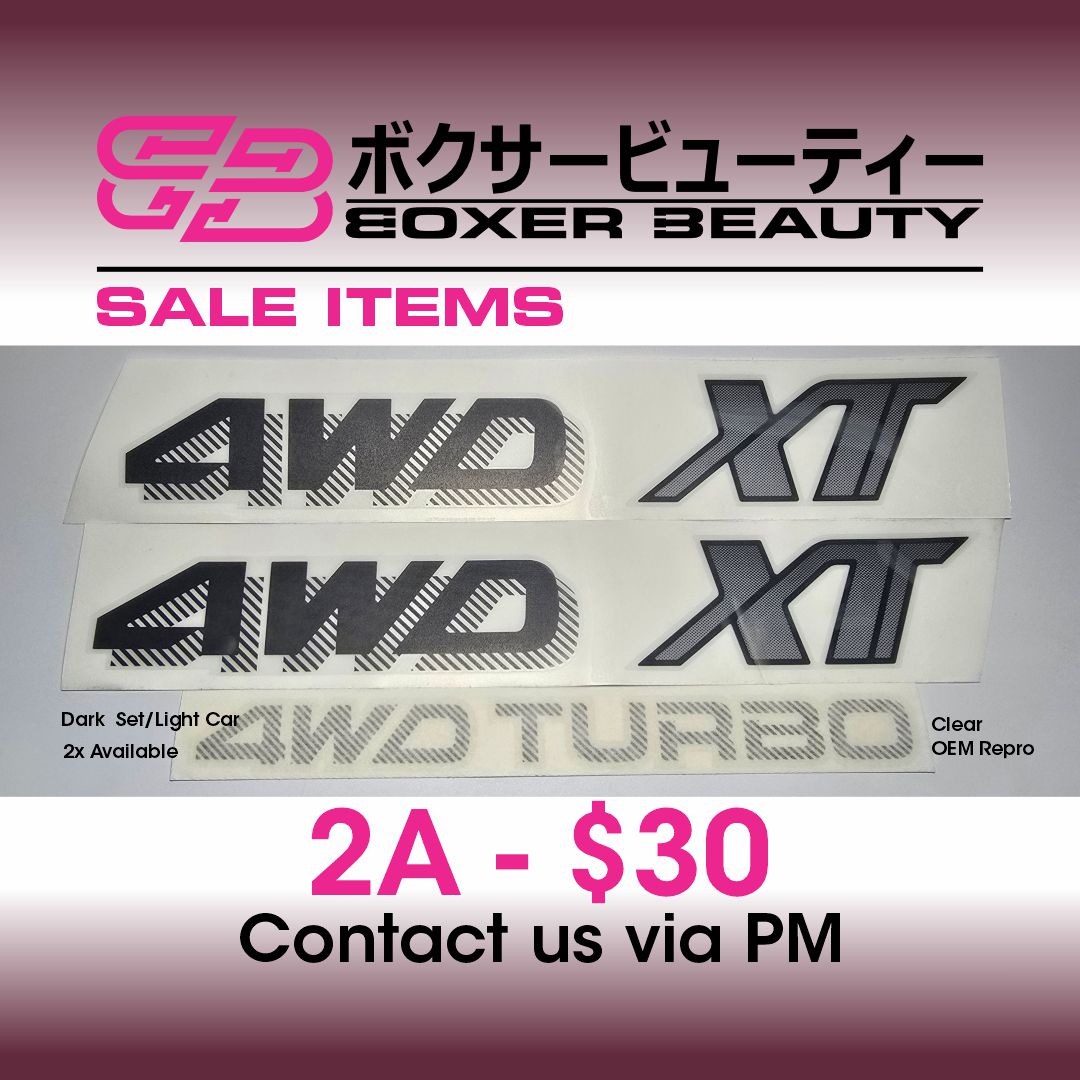 XT Stickers Blow Out Sale