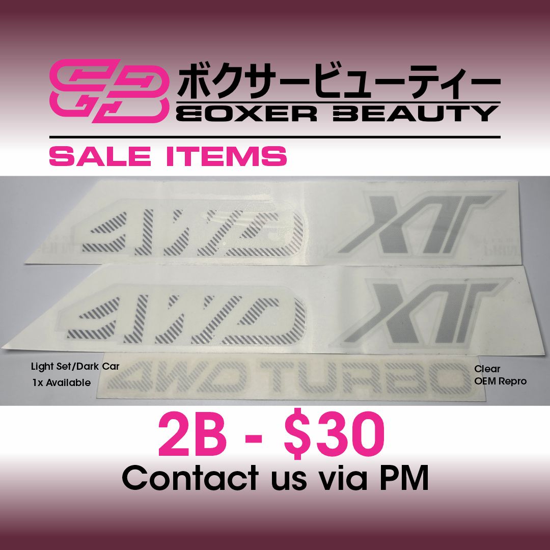 XT Stickers Blow Out Sale