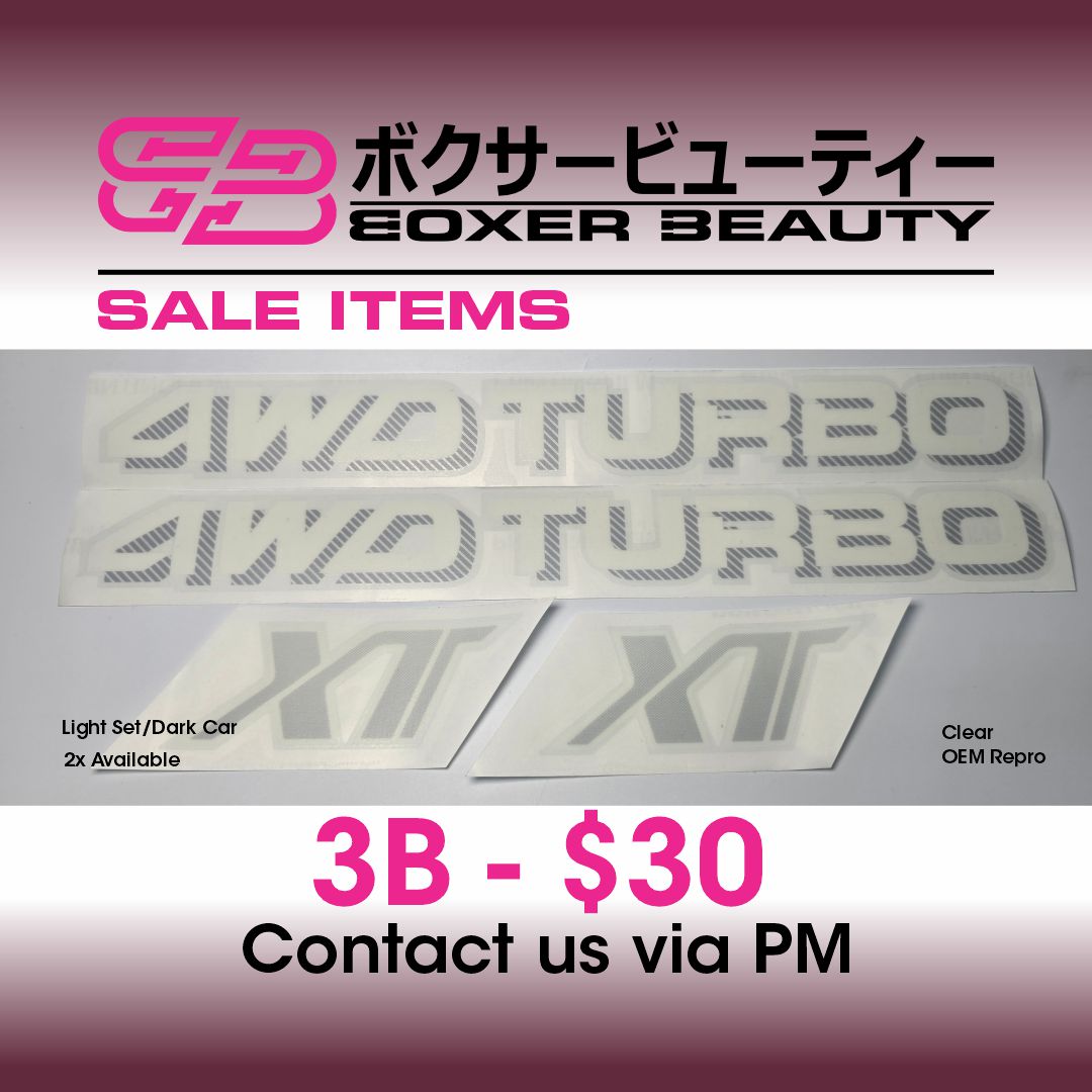 XT Stickers Blow Out Sale