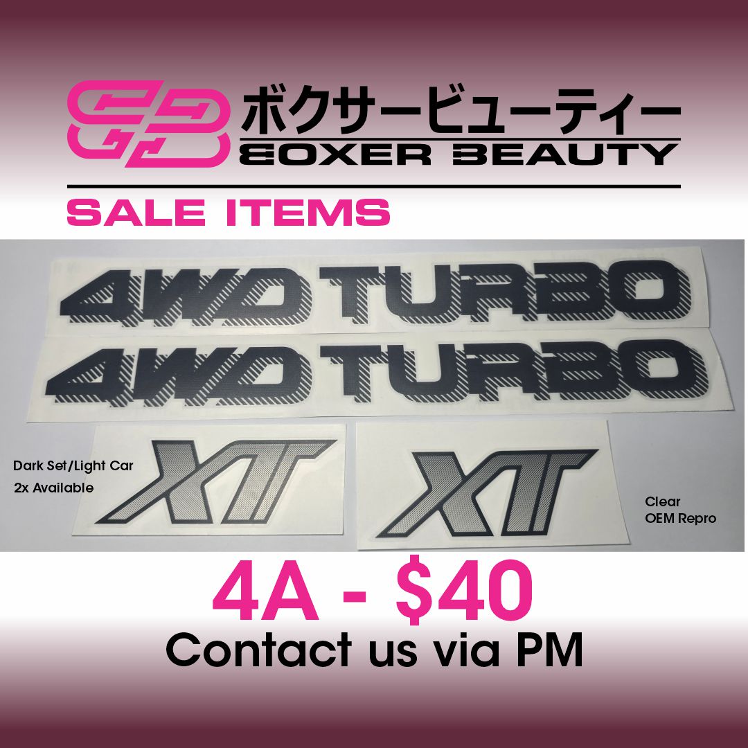 XT Stickers Blow Out Sale