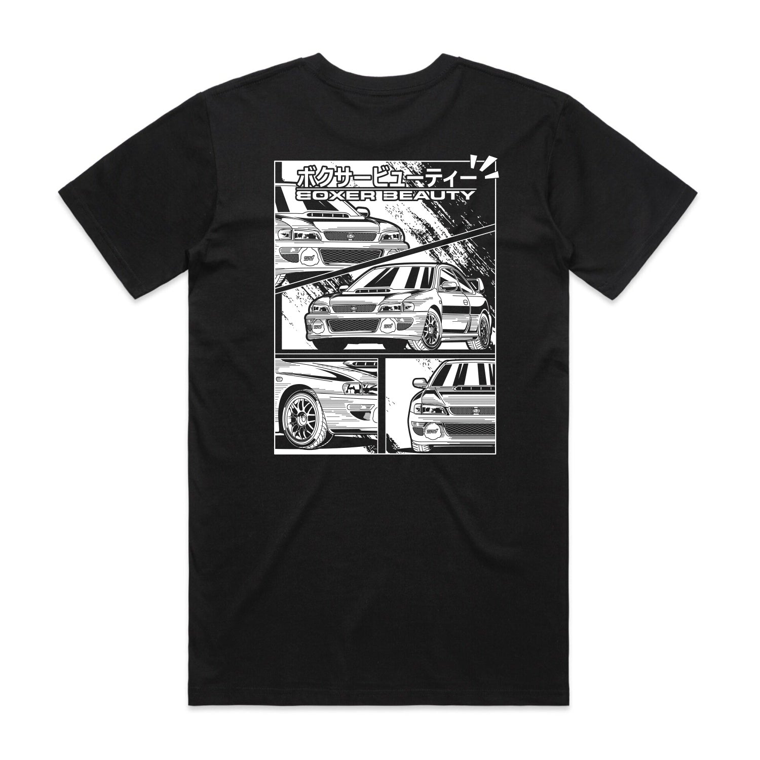 22B Black & White - Short Sleeve T-Shirt