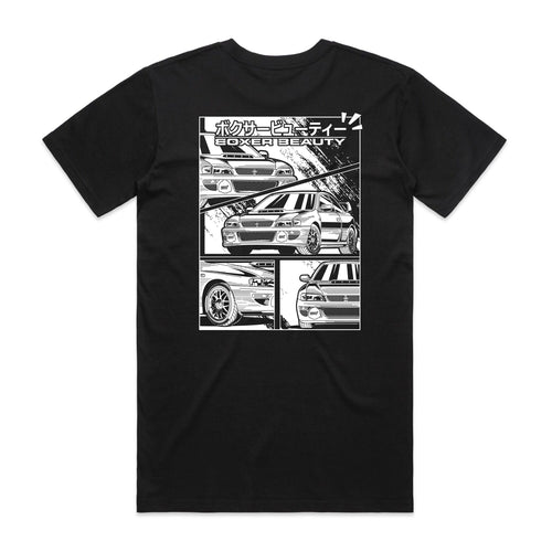 22B Black & White - Short Sleeve T-Shirt - SubiNats24 Item 2