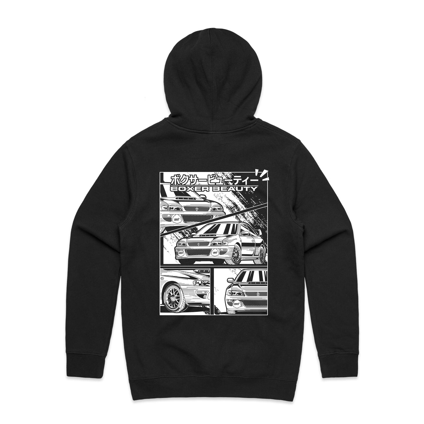 STI BW Panel - Hoodie