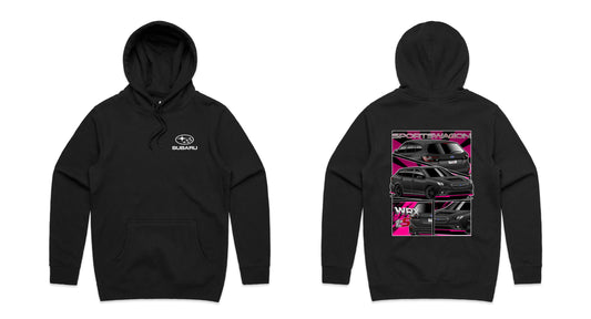 VN WRX tS Sportswagon Hoodie Front and Back