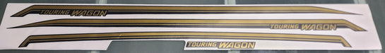 Leone MY Series Touring Wagon Roof Rail Sets - Black on Gold