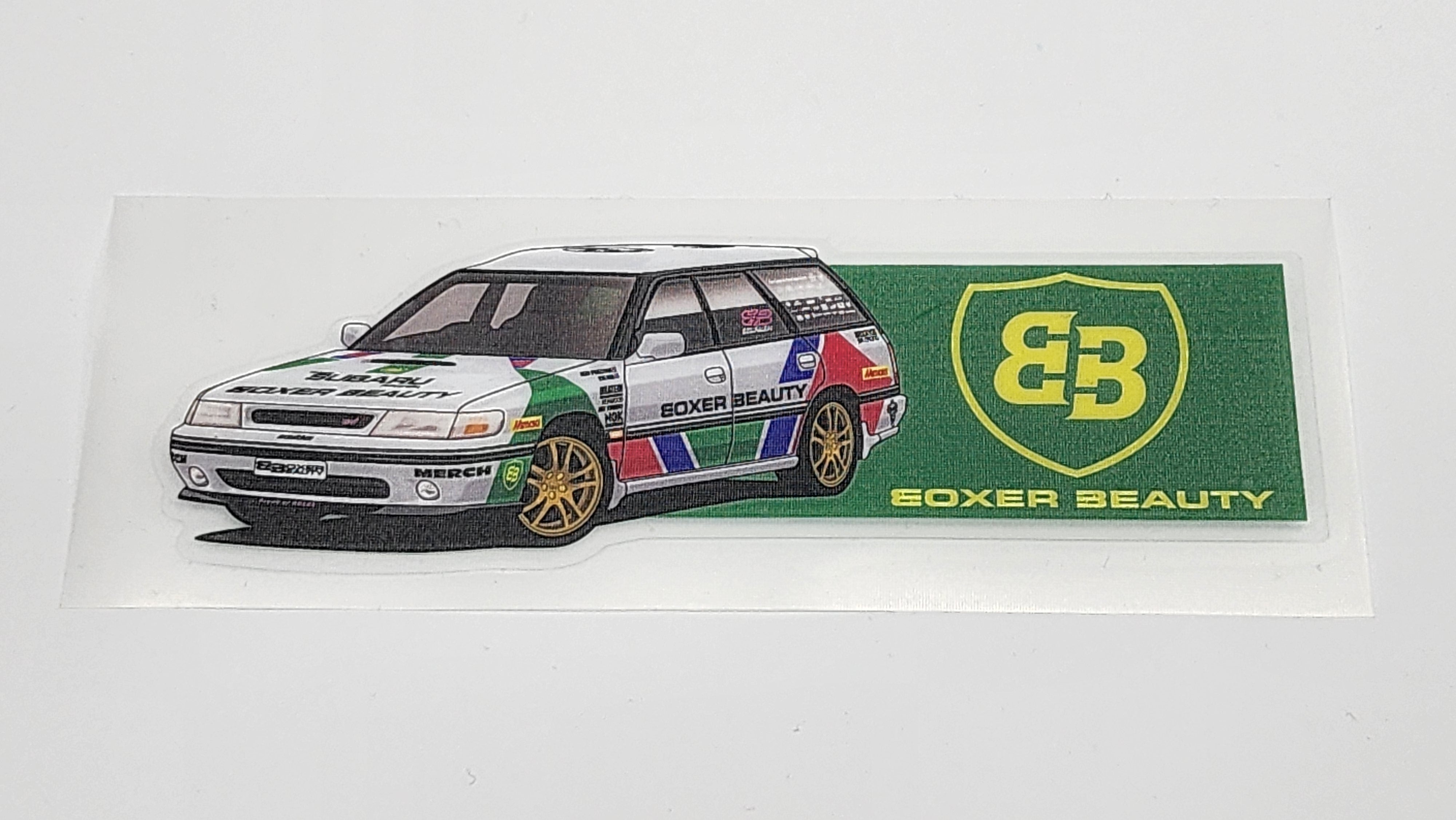 BB BP STI RS Motorkhana Support Sticker