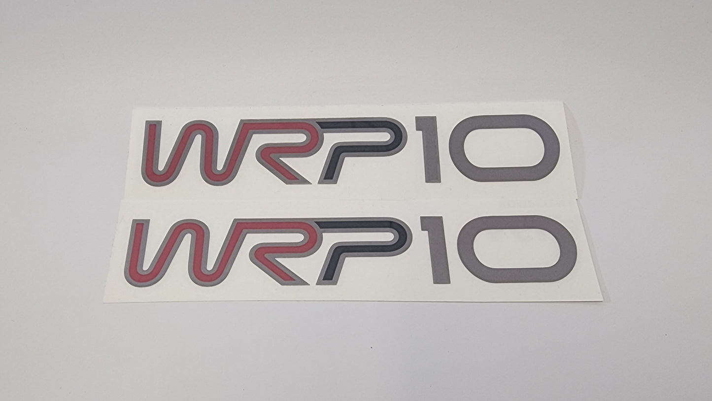 WRP10 Side Decal Pair - NON Domed