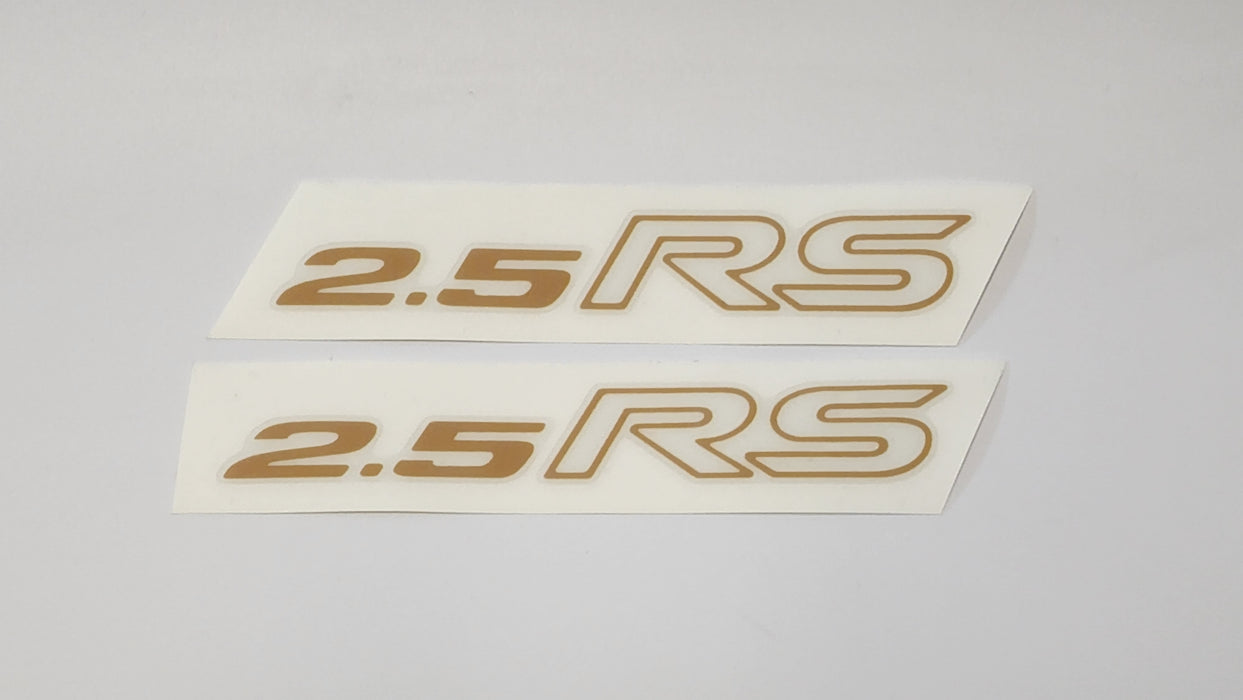 2.5 RS Gold WIng Sides Pair