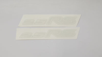 2.5 RS White WIng Sides Pair