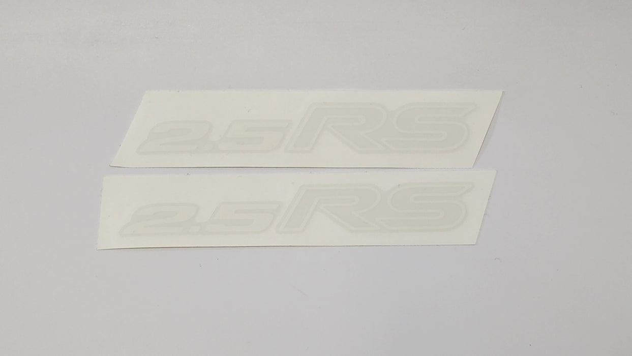 2.5 RS White WIng Sides Pair