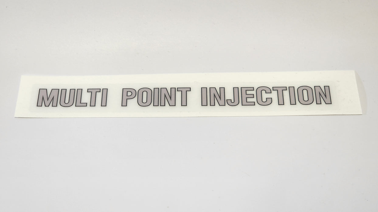 Leone L series rear wagon tailgate Multi Point Injection sticker