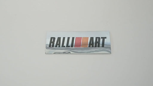 RALLI ART EVO Strut Top Brake Booster Bracket Sticker