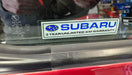 Subaru 3 YEAR/UNLIMITED KM WARRANTY Glass Window Sticker V2