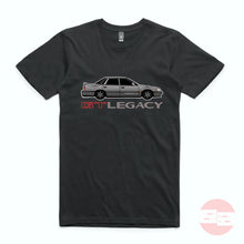 GT Legacy - Charcoal Car - Design 2 - Short Sleeve T-Shirt