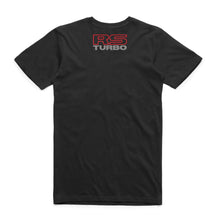 RS TURBO - Design 1 - Black Short Sleeve T-Shirt Back